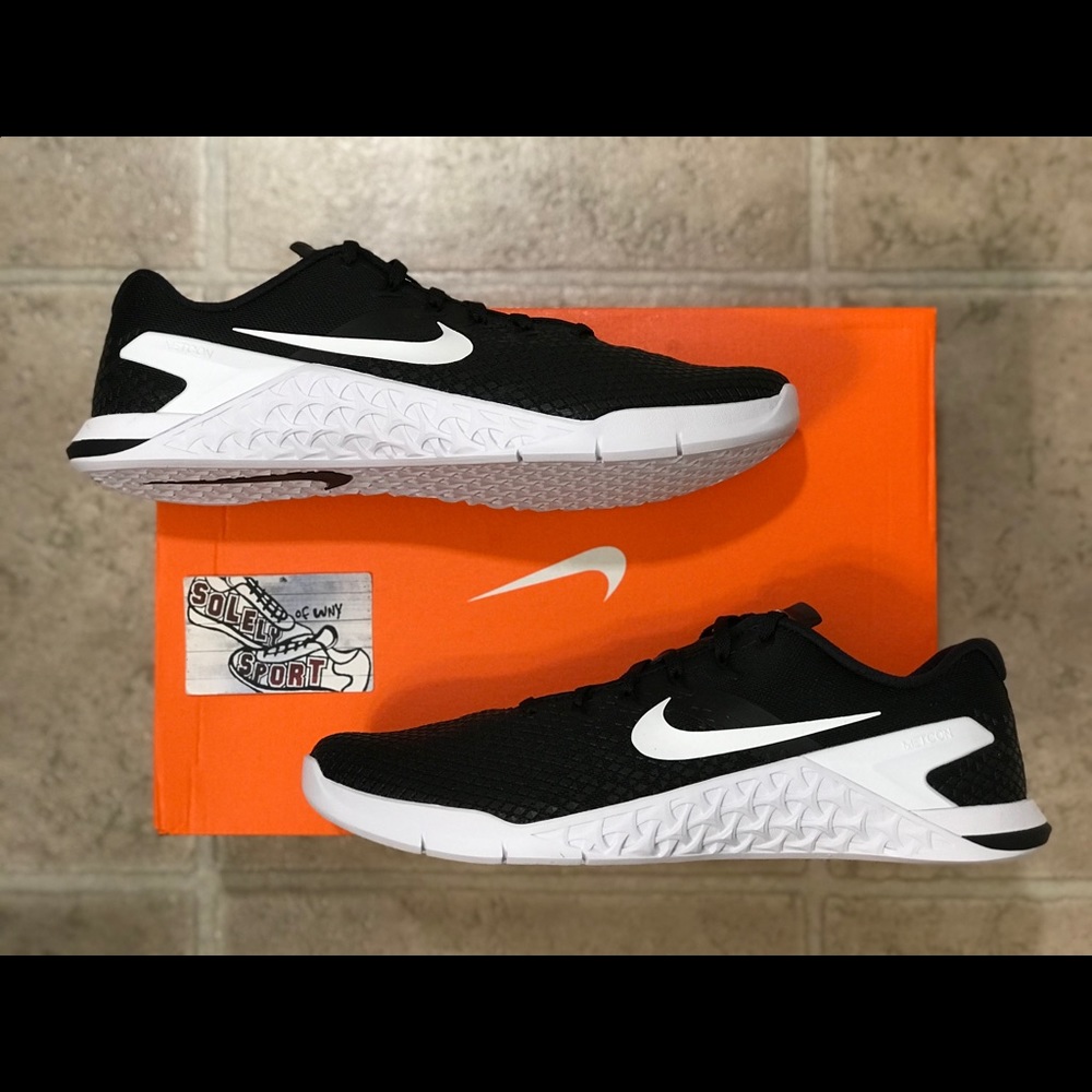 NEW Nike Metcon 4 XD Crossfit Weightlifting Black - Picture 2 of 8